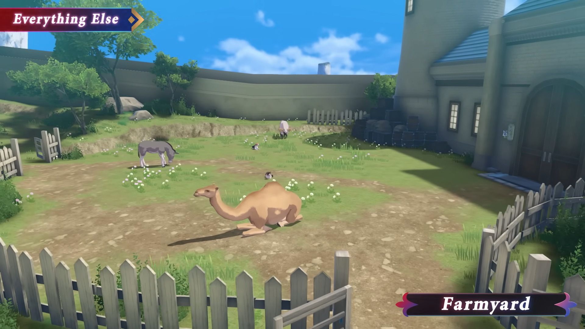 Take Care of Random Animals in Your Farmyard in Fire Emblem Engage. Yes Even that Camel.