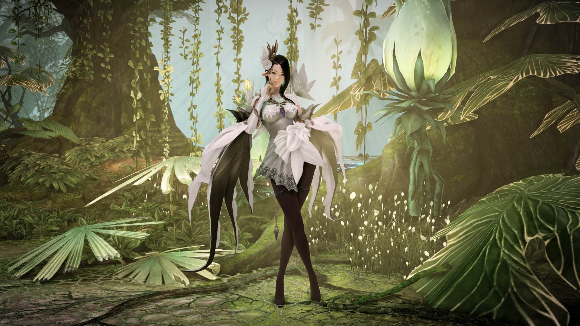 The Lost Ark Summoner Striking a Pose