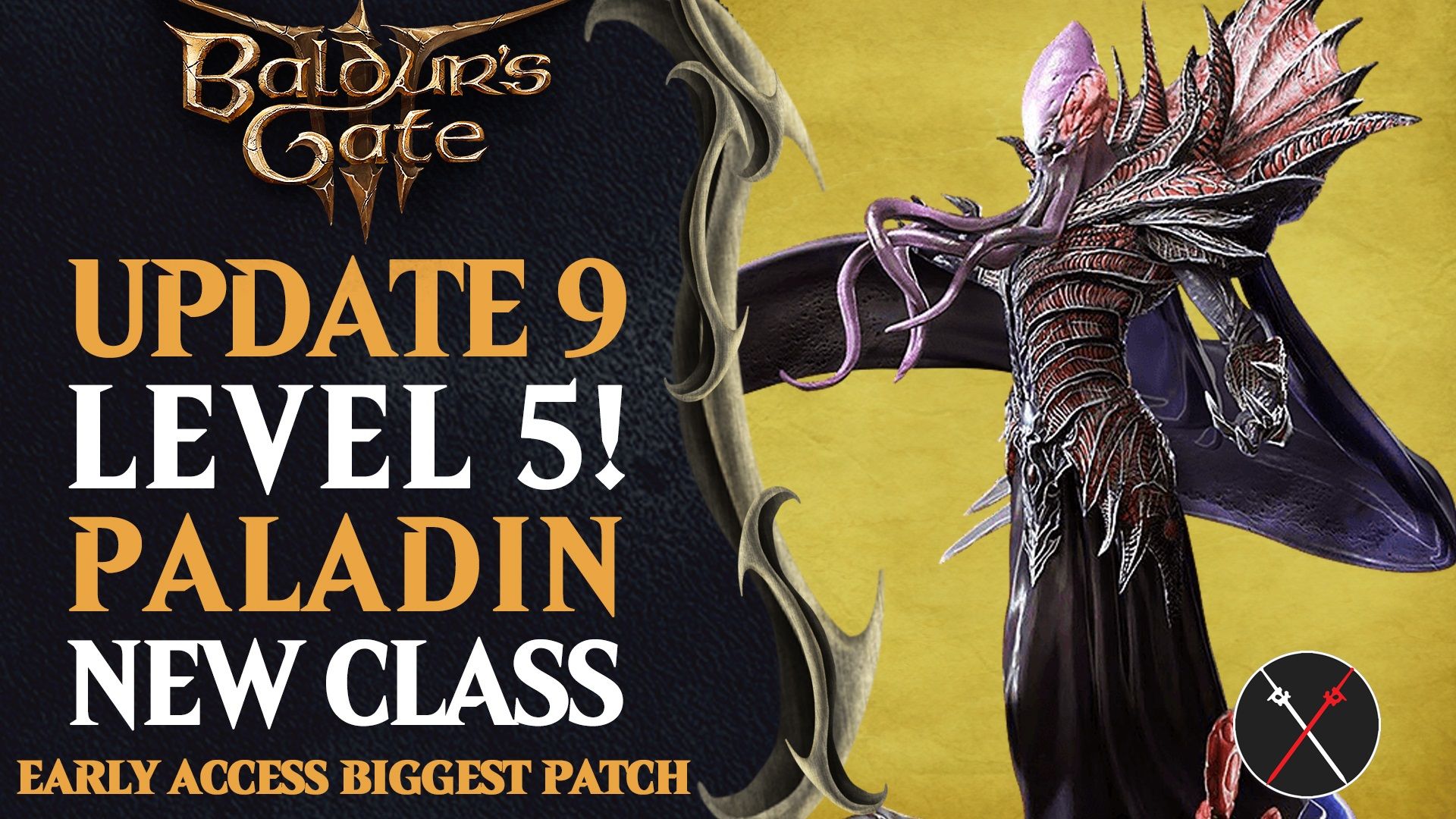 baldurs gate 3 level 5 update 9 changes paladin spells classes early access gameplay