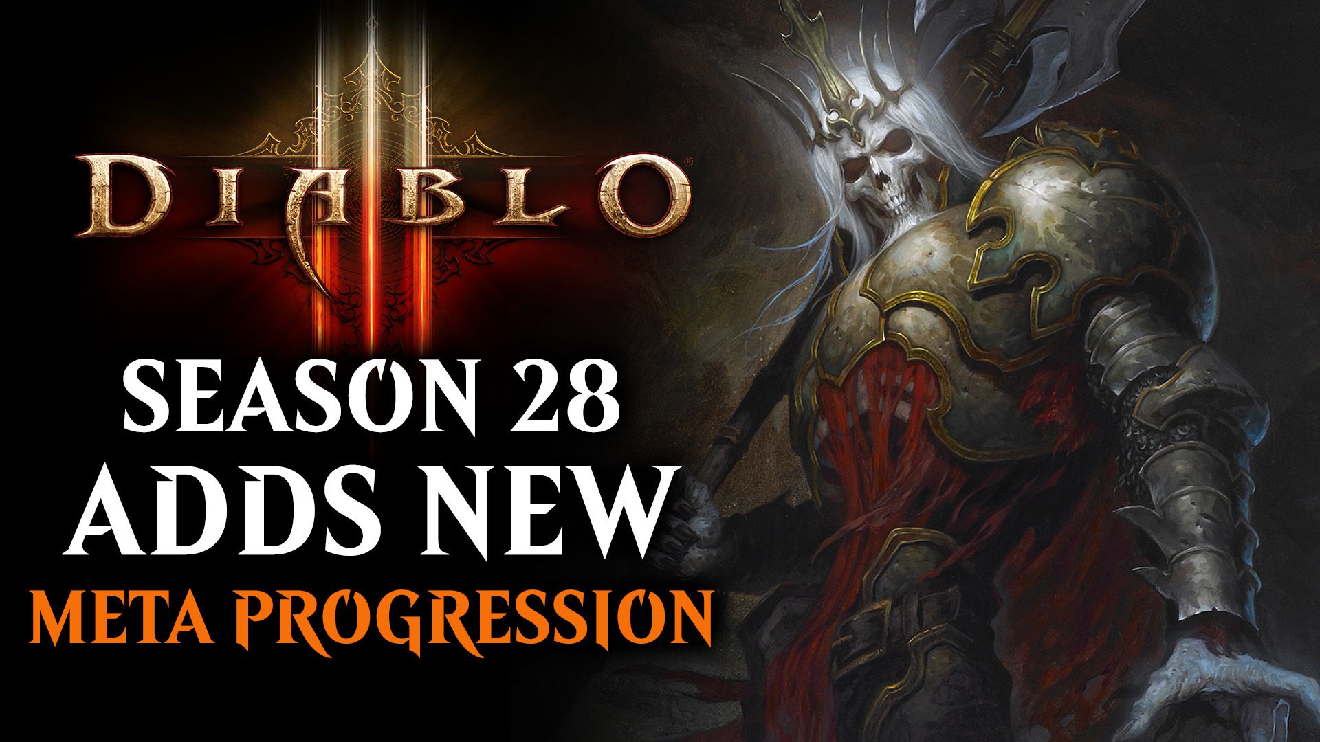 Diablo III Season 28 on the PTR Adds New Meta Progression System