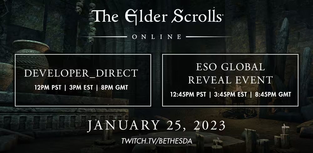 The Elder Scrolls Online Next Chapter Global Reveal Event Announced