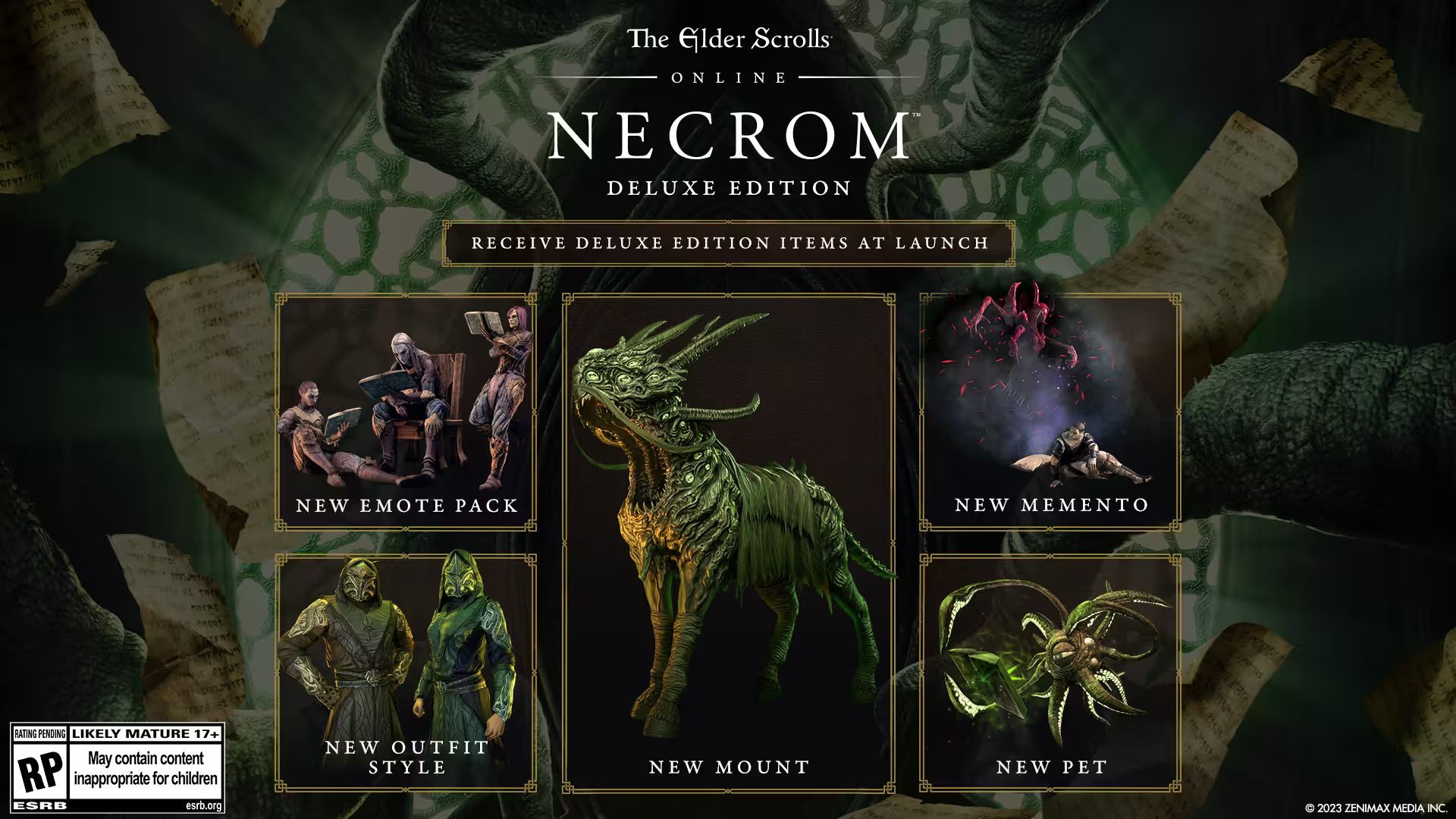 Elder Scrolls Online Unveils New Expansion Necrom and Class Arcanist