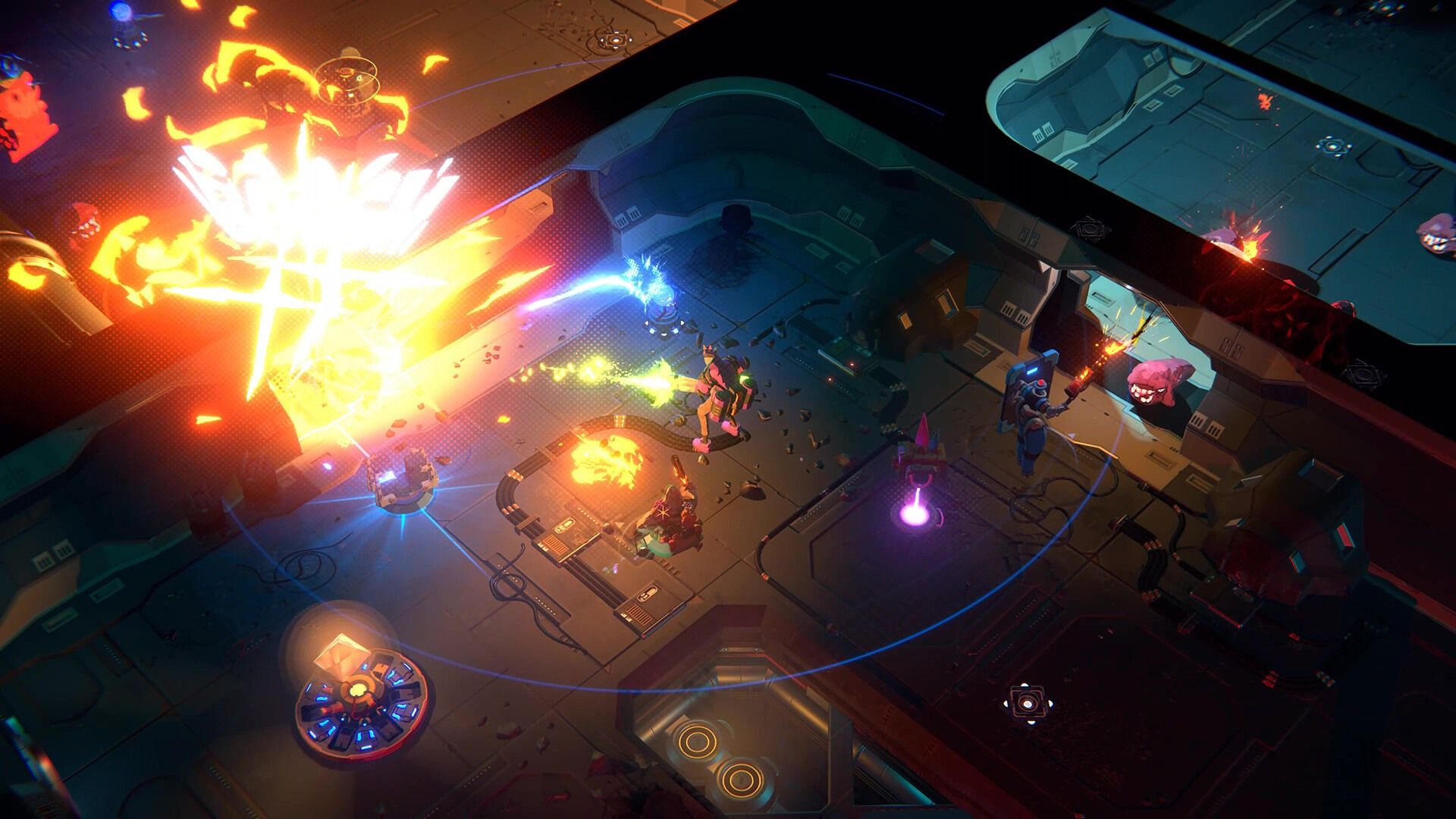 Flashy Explosions and Satisfying Combat