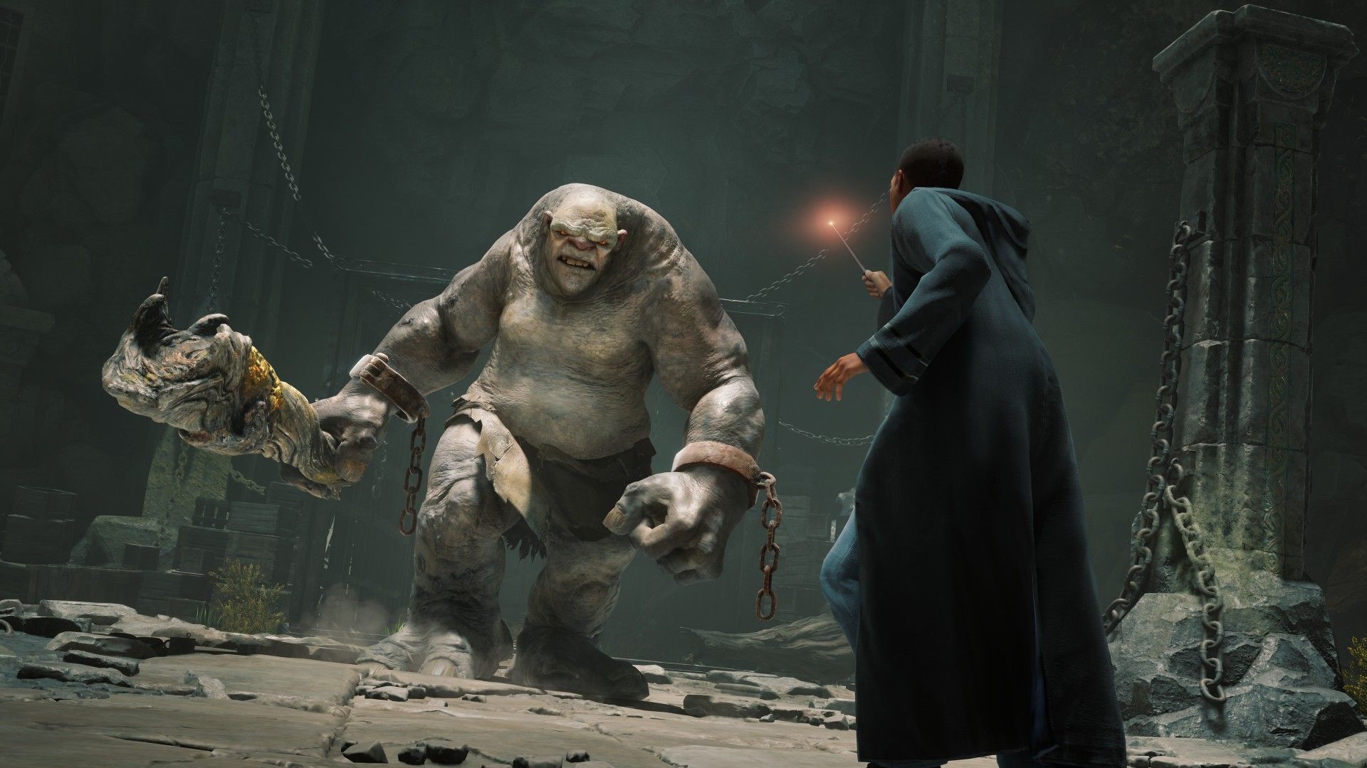 Hogwarts Legacy Troll Fight. Stealth Optional (or Impossible!)