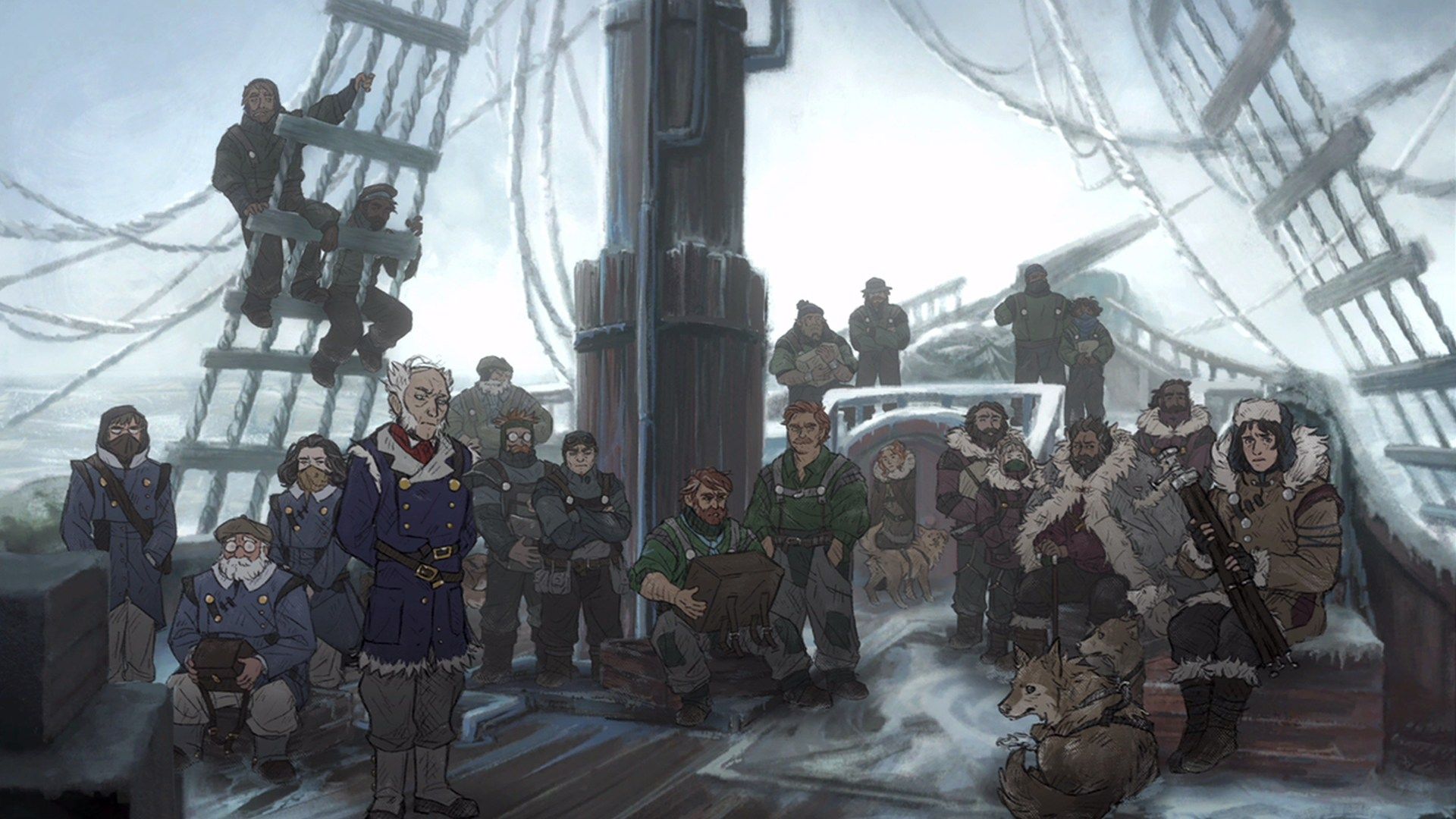 The Anxious Crew of The Pale Beyond