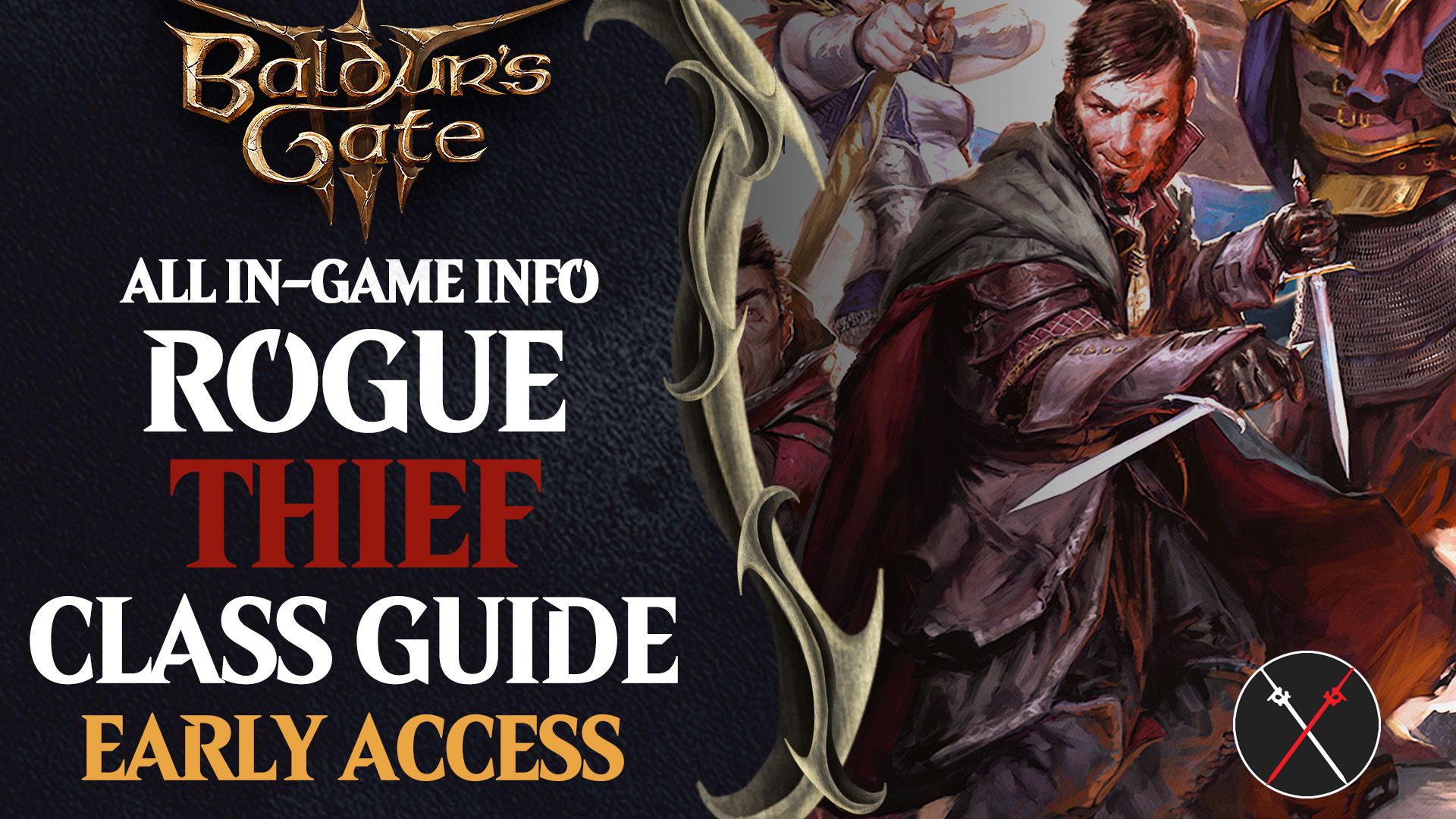 Baldur&rsquo;s Gate 3 Thief Rogue Build for Early Access