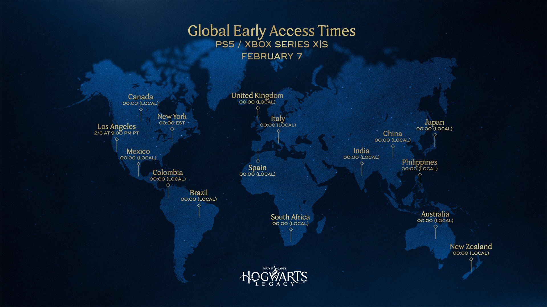 Hogwarts Legacy Global Release Times Explained