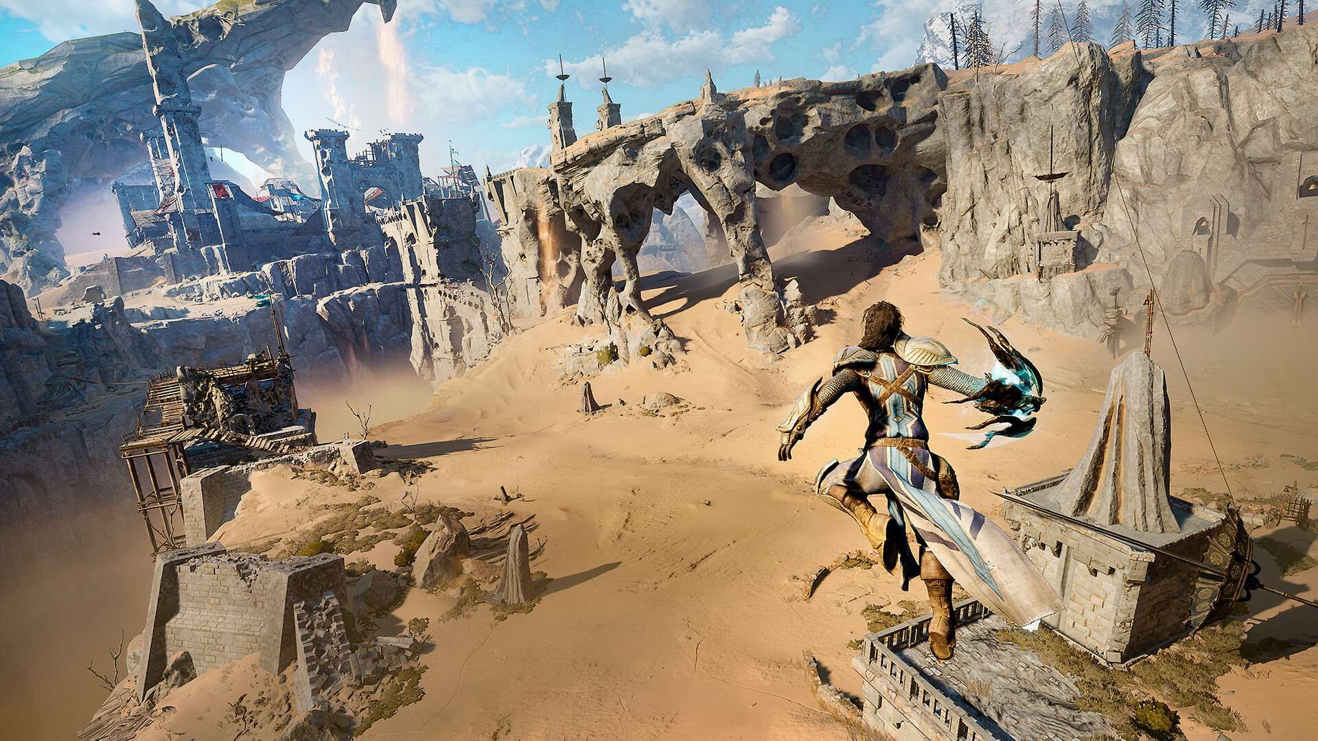 An Open and Sandy World to Explore