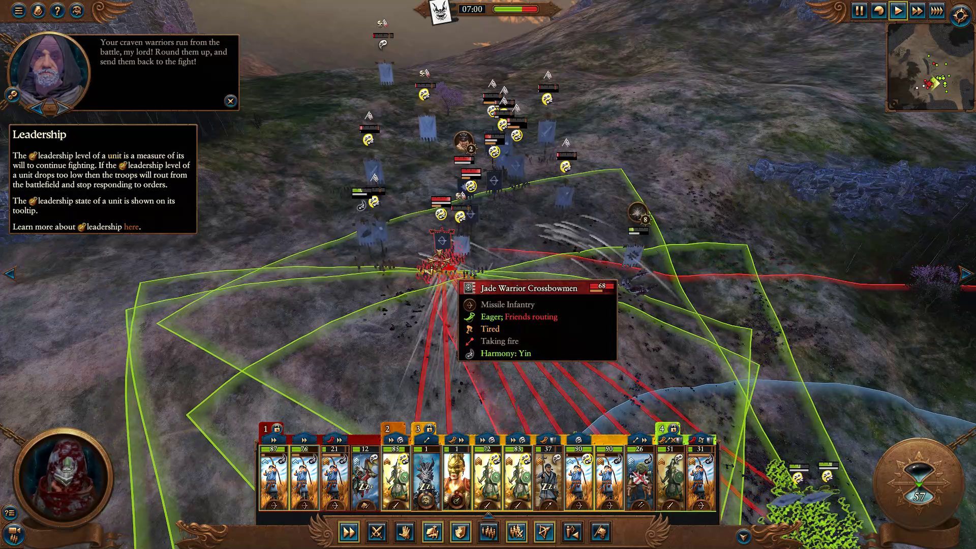Combat in Total War Warhammer III