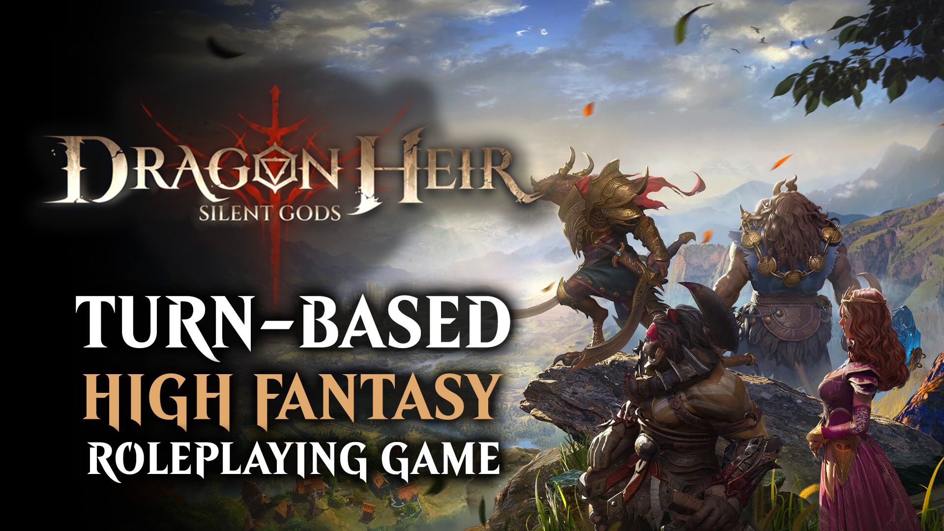 DragonHeir Silent Gods is a New Turn-Based Fantasy RPG