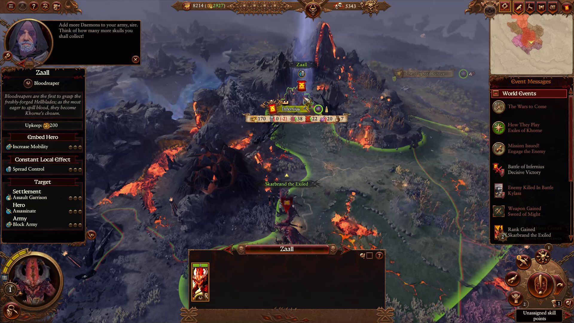 Exploration and Quests - Khorne Faction