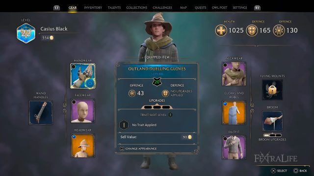 Hogwarts Legacy Combat Guide - Gear