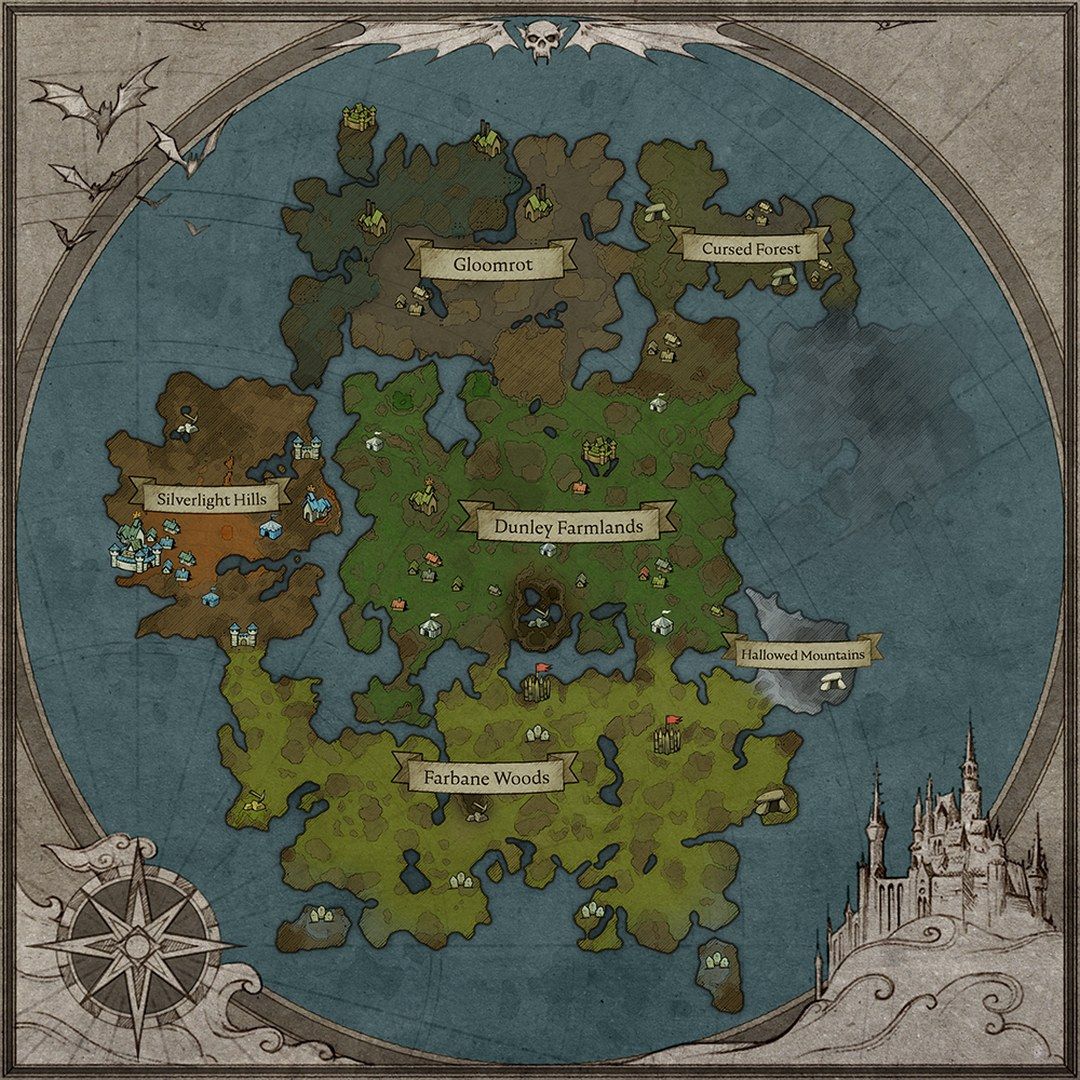 Gloomrot in V Rising&rsquo;s Map