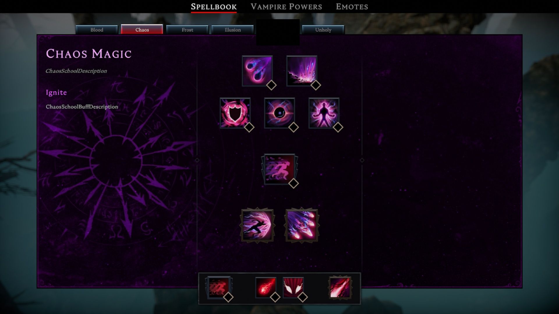 New Revamped Spell Schools