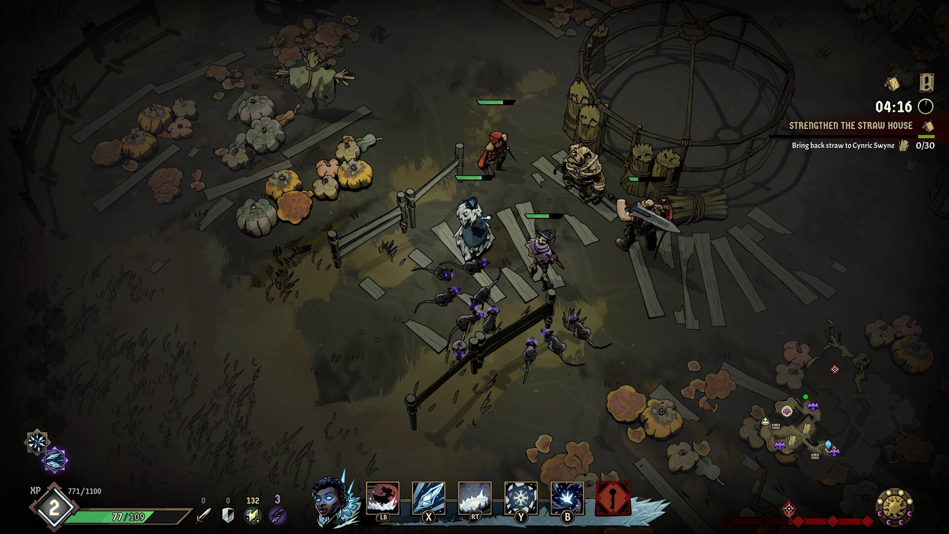 Random Events and Objective in Ravenswatch