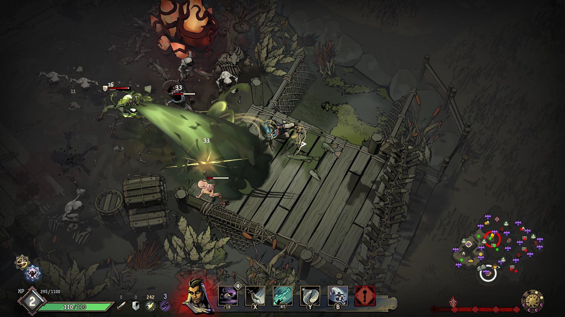 Ravenswatch Combat