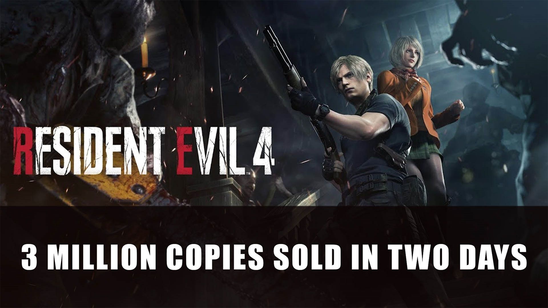 Resident Evil 4 Remake 3 Million Copies Sold in Two Days