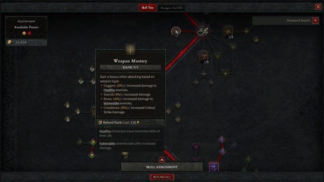 Rogue&rsquo;s Weapon Mastery