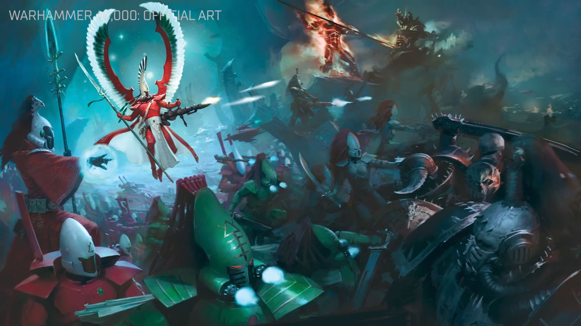 The Asuryani vs the Drukhari