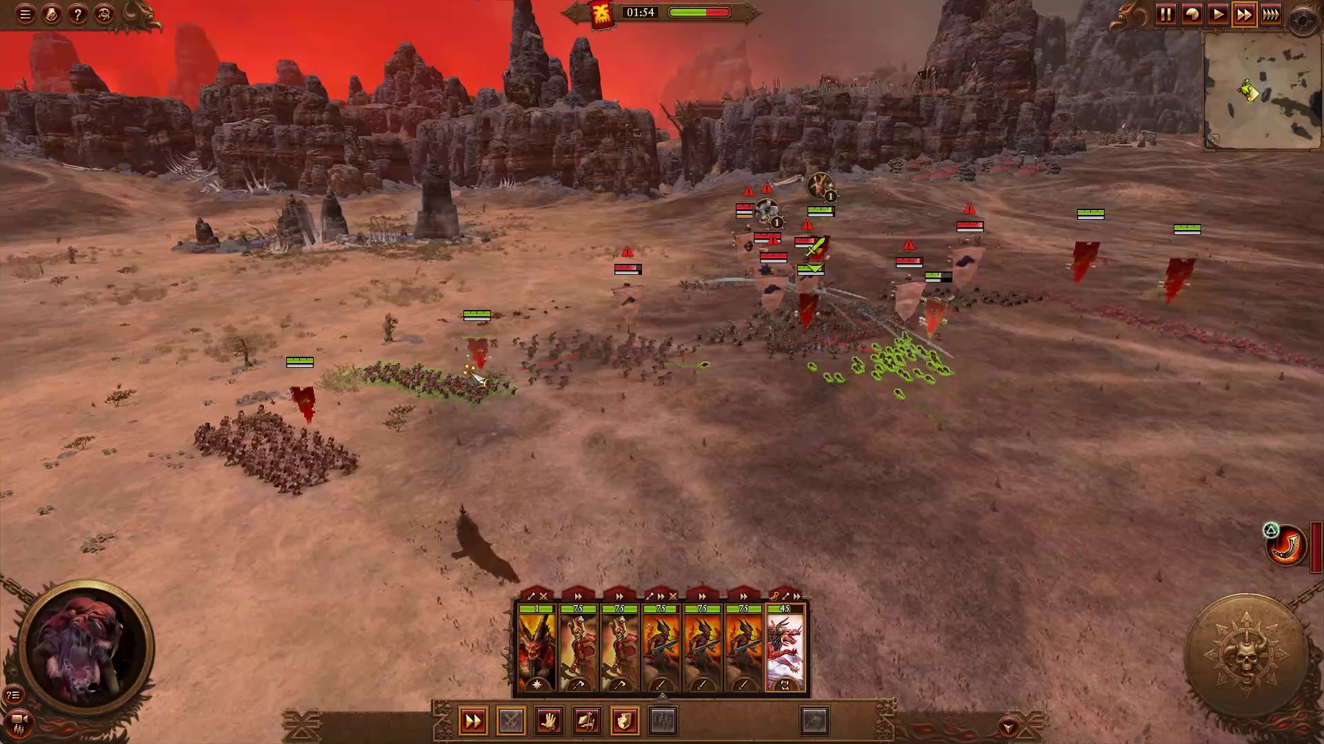 Total War Warhammer III Beginner Guide - Exile of Khorne Combat