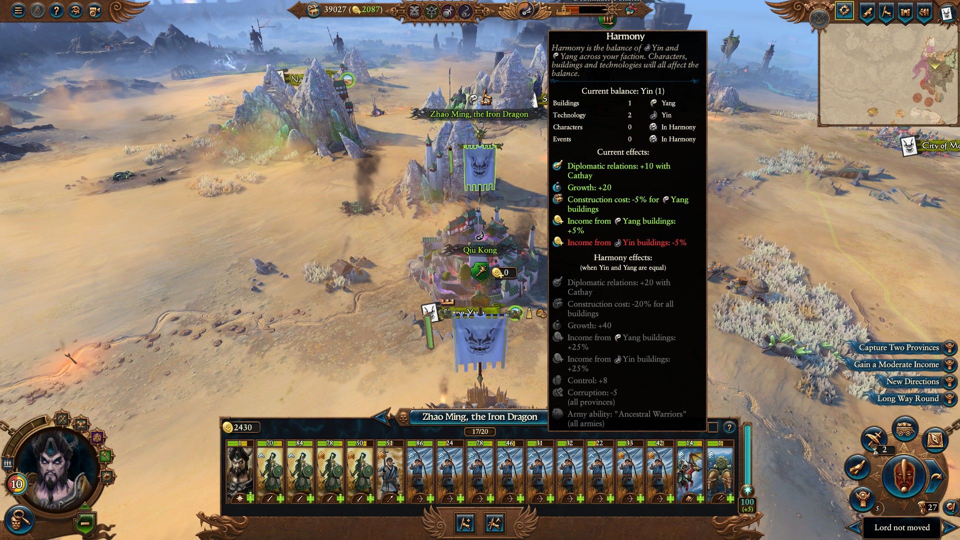 Total War Warhammer III Beginner Guide - Grand Cathay Harmony