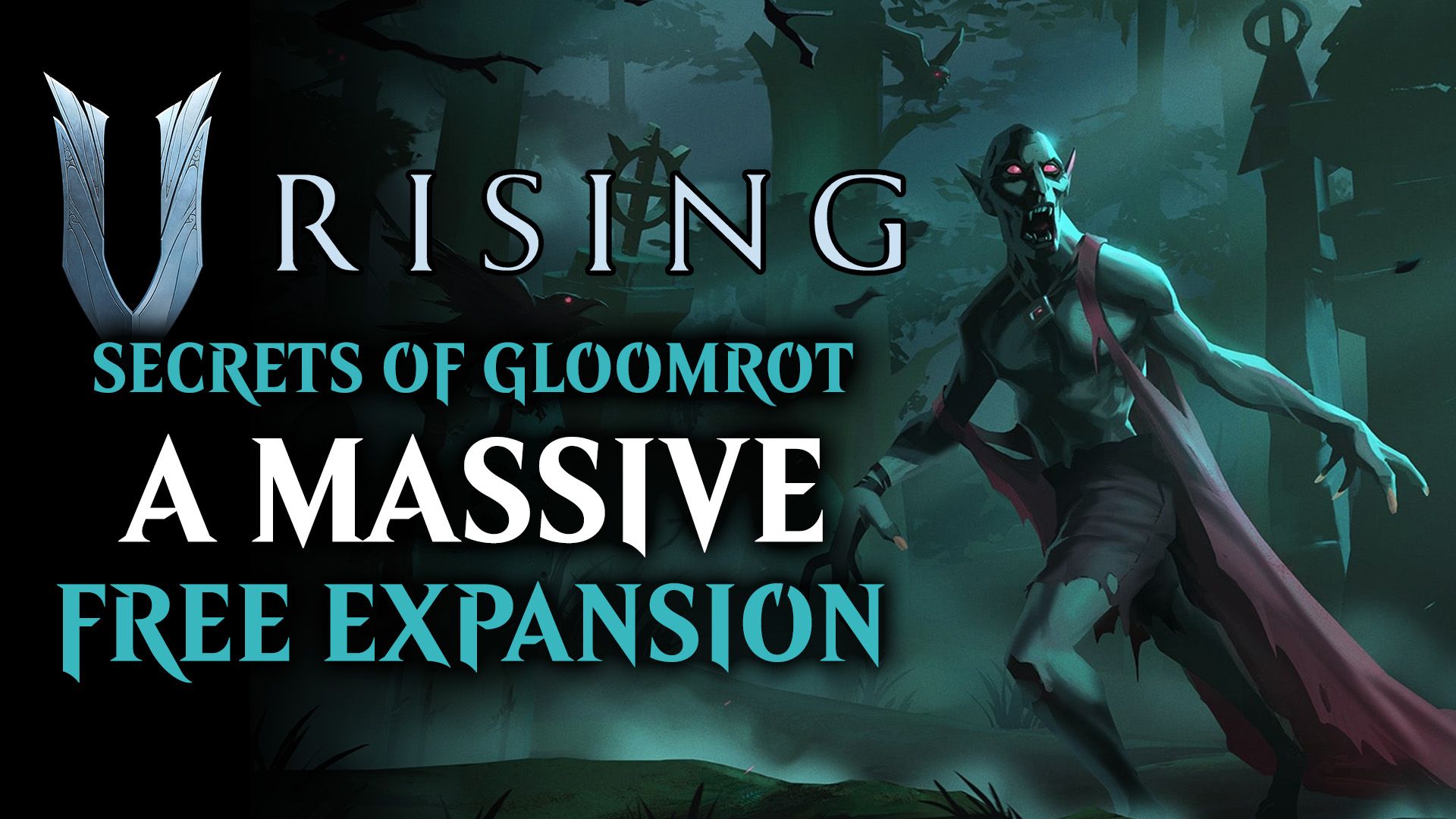 V Rising Secrets of Gloomrot is a Massive Free Expansion Coming May 2023
