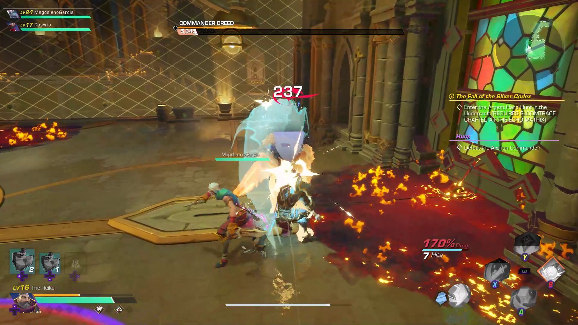 Wayfinder - Combat in Hunt