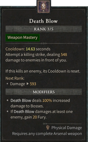 Diablo 4 Barbarian Build - Death Blow