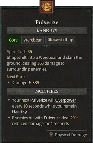 Diablo 4 Summoner Druid Build - Pulverize