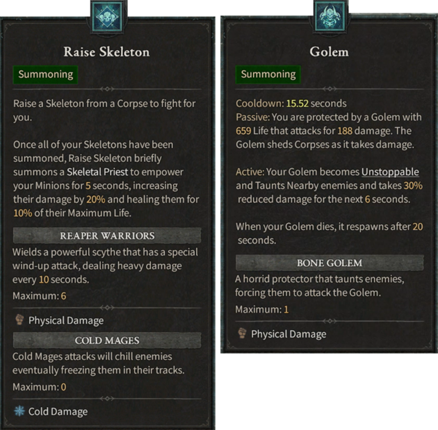 Diablo 4 Blight Summoner Necromancer Build