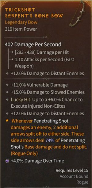 Diablo 4 Best Rogue Build   Shadow Sniper (Bow Build)