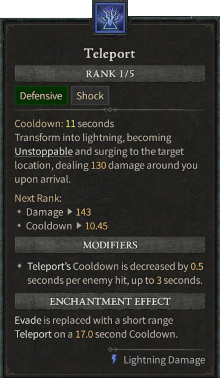 Diablo 4 Sorceress Build   Immortal Lightning