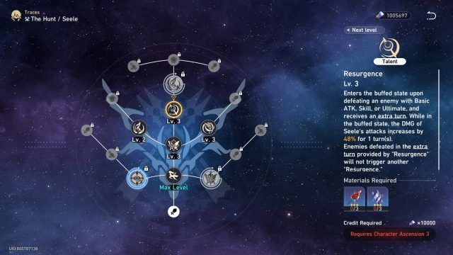 Honkai: Star Rail Seele Build Guide - Talents
