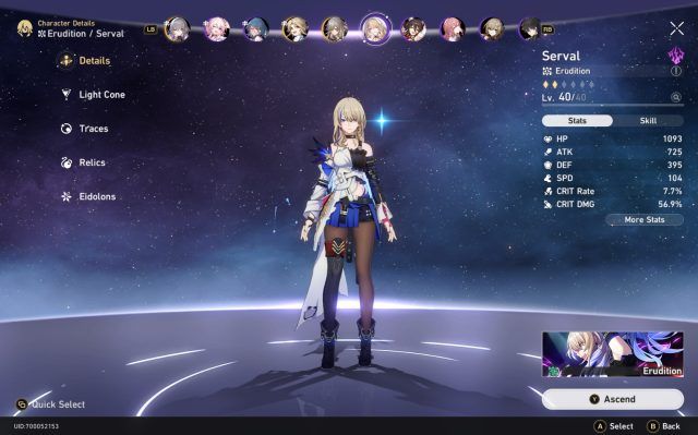 Honkai: Star Rail March 7th Build - Serval