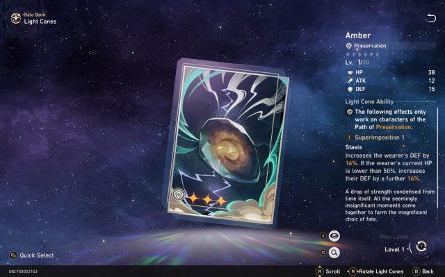 Honkai: Star Rail March 7th Build = Amber
