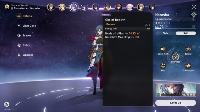 Welt Build Guide - Natasha&rsquo;s Gift of Rebirth Ultimate Ability