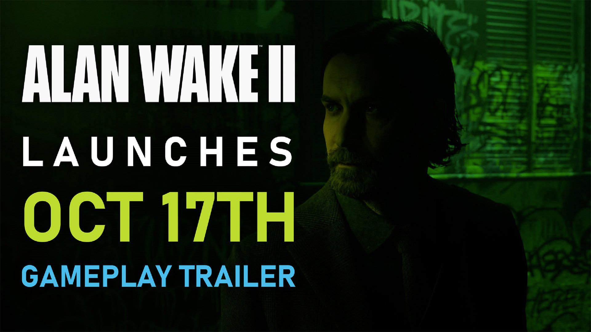 Alan Wake 2 Launches October 17th
