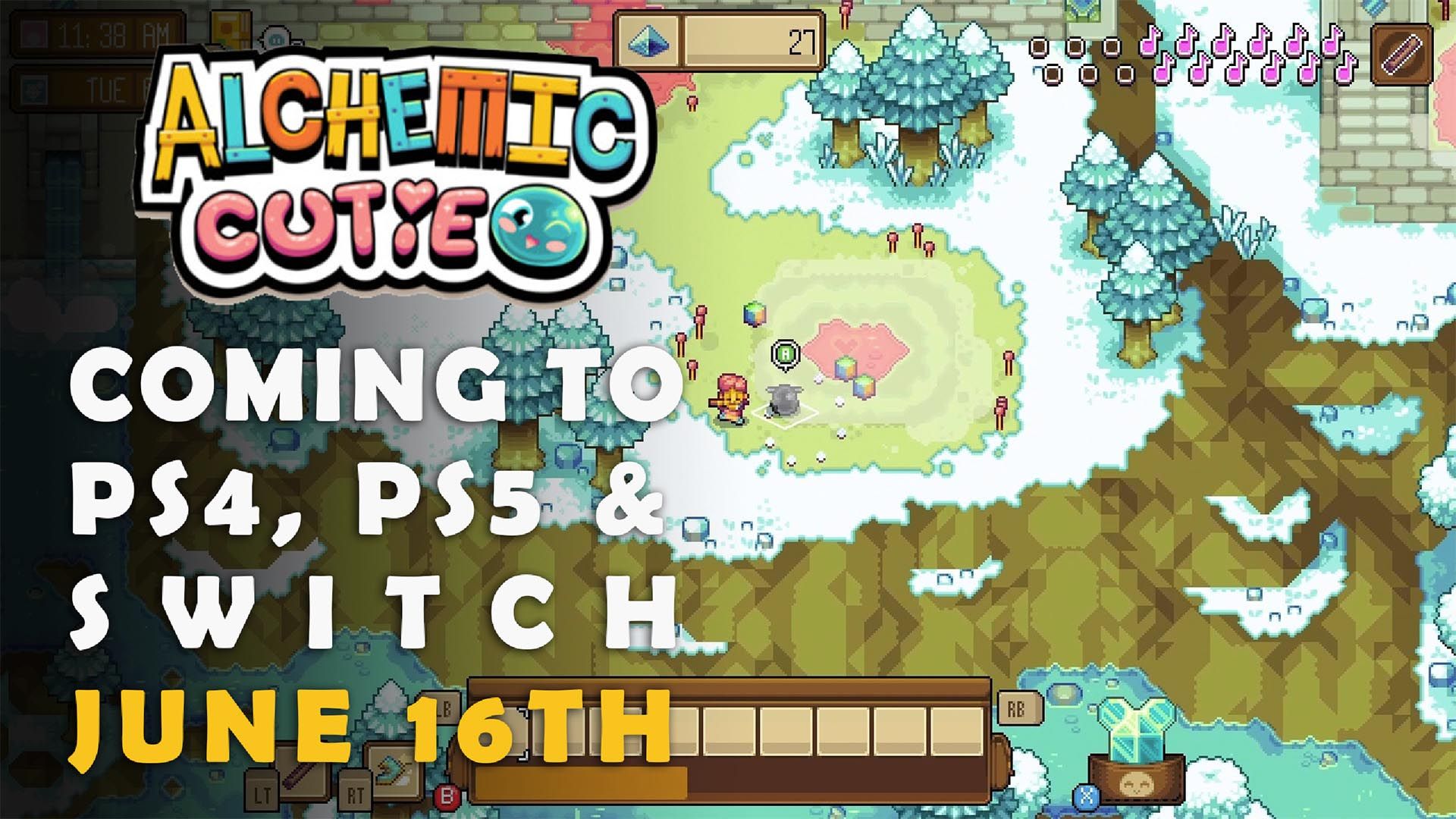 Alchemic Cutie Coming to PS4 PS5 Switch June 16th