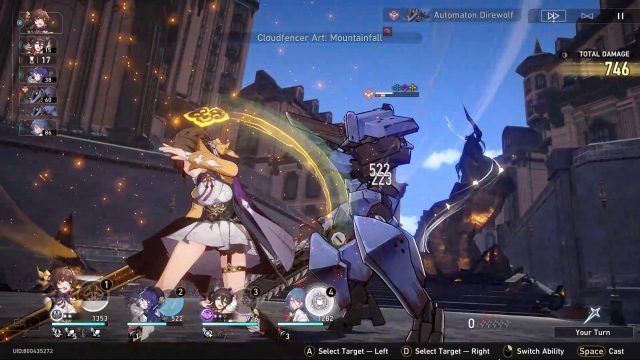 Cloudfencer Art Mountainfall (Skill)