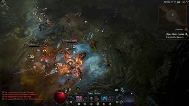Diablo 4 Conjuring 2 Hydras and Casting Blizzard for Crowd Control
