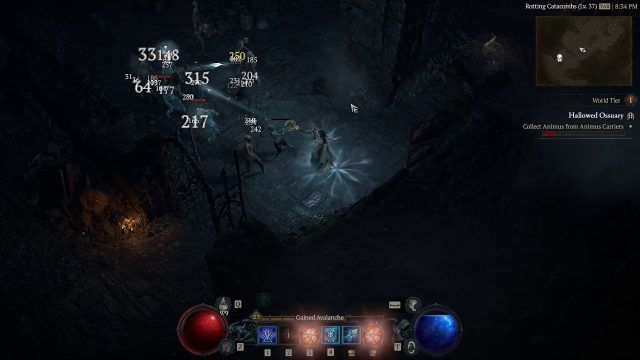 Ice Shards to Bombard Enemies with Burst Damage