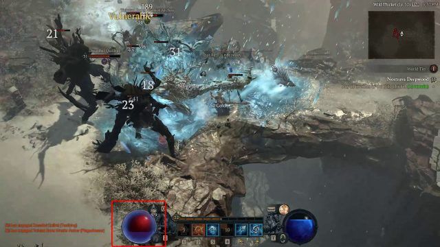 Diablo IV Aspect of the Protector Setting Up a Barrier