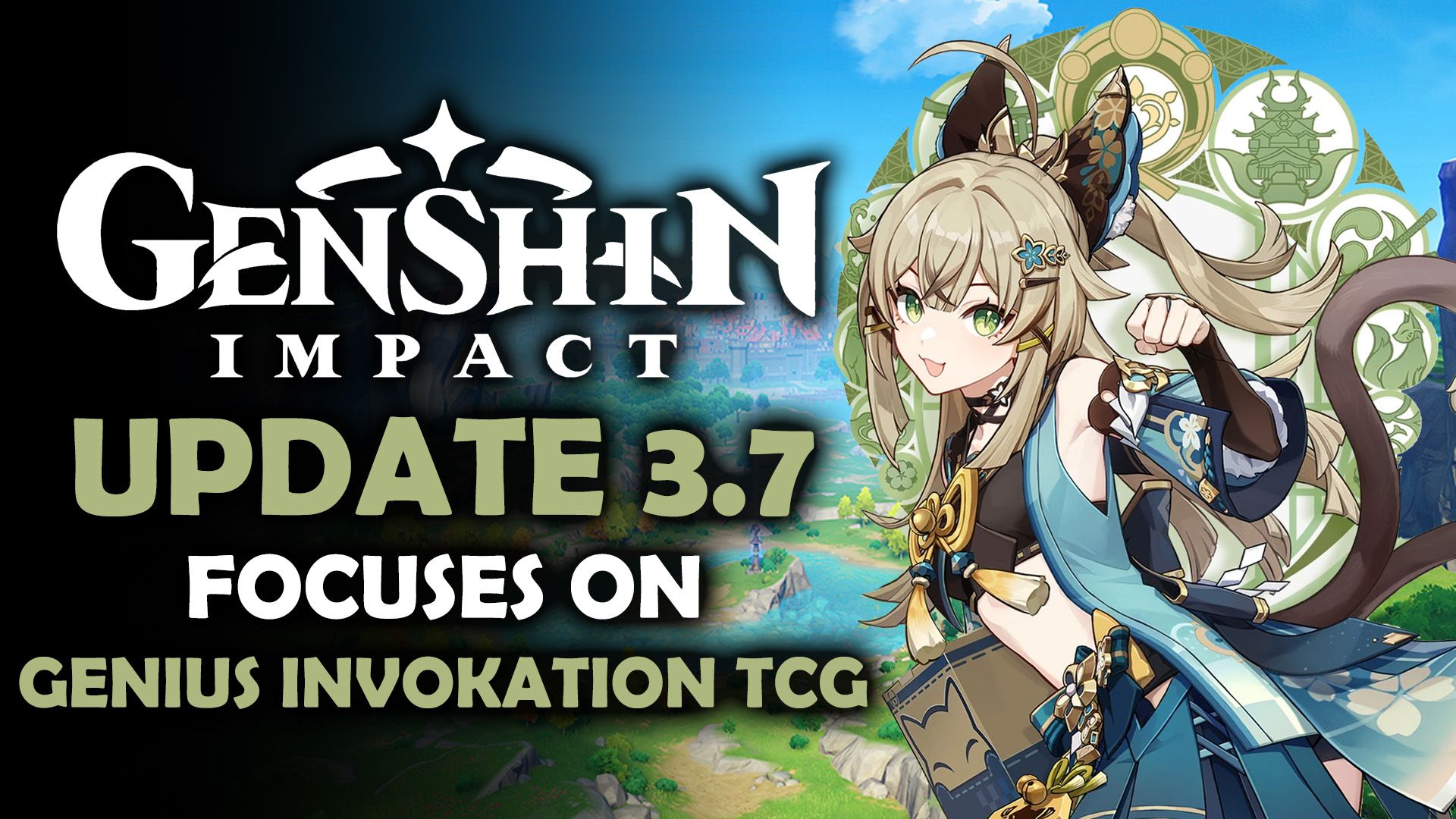 Genshin Impact Update 3.7 Focuses on the Genius Invokation TCG