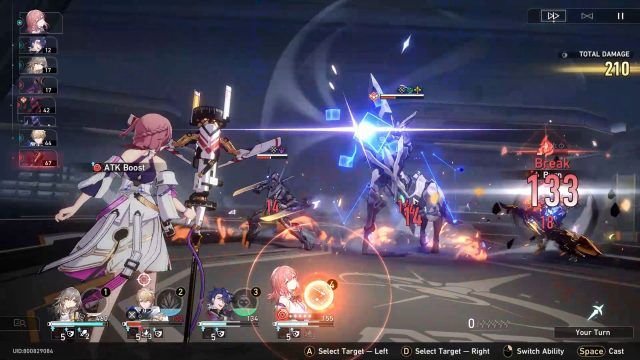 Honkai Star Rail Asta in Combat