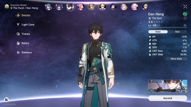 Honkai Star Rail Dan Heng Build Guide
