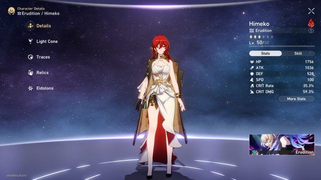 Honkai Star Rail Himeko Build Guide