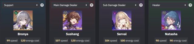 Honkai Star Rail Tier List – Offensive Supports