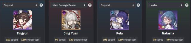 Honkai Star Rail Tier List – Offensive Supports