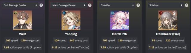 Honkai Star Rail Tier List – Offensive Supports