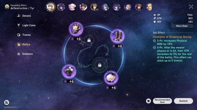 Honkai Star Rail Physical Trailblazer Guide - Champion of Streetwise Boxing Set